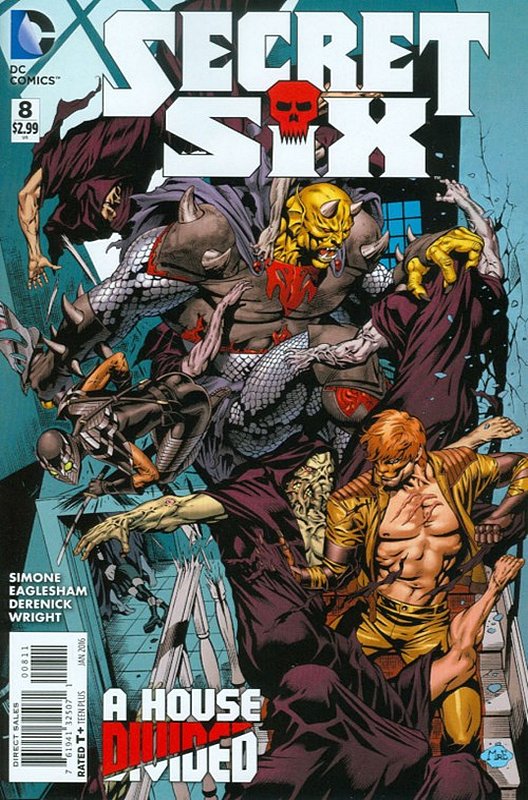 Cover of Secret Six (Vol 3) #8. One of 250,000 Vintage American Comics on sale from Krypton!