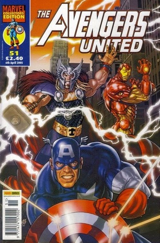 Cover of Avengers United (Vol 1) (UK) #51. One of 250,000 Vintage American Comics on sale from Krypton!