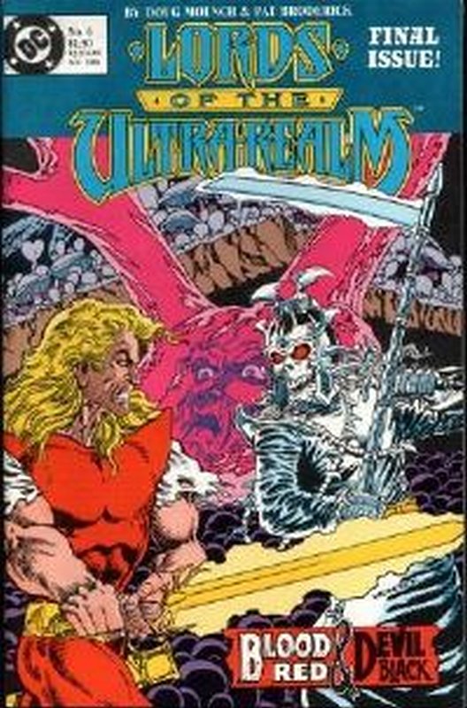 Cover of Lords of the Ultra Realm (1986 Ltd) #6. One of 250,000 Vintage American Comics on sale from Krypton!