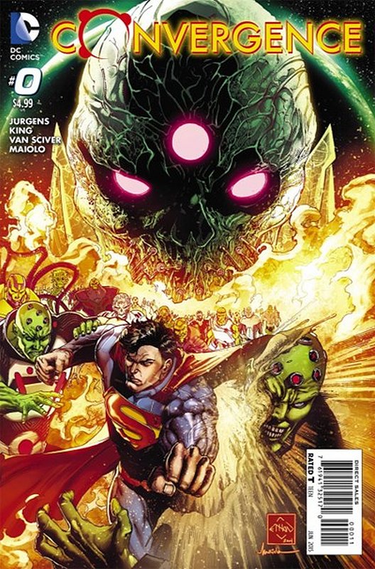 Cover of Convergence (2015 Ltd) #0. One of 250,000 Vintage American Comics on sale from Krypton!