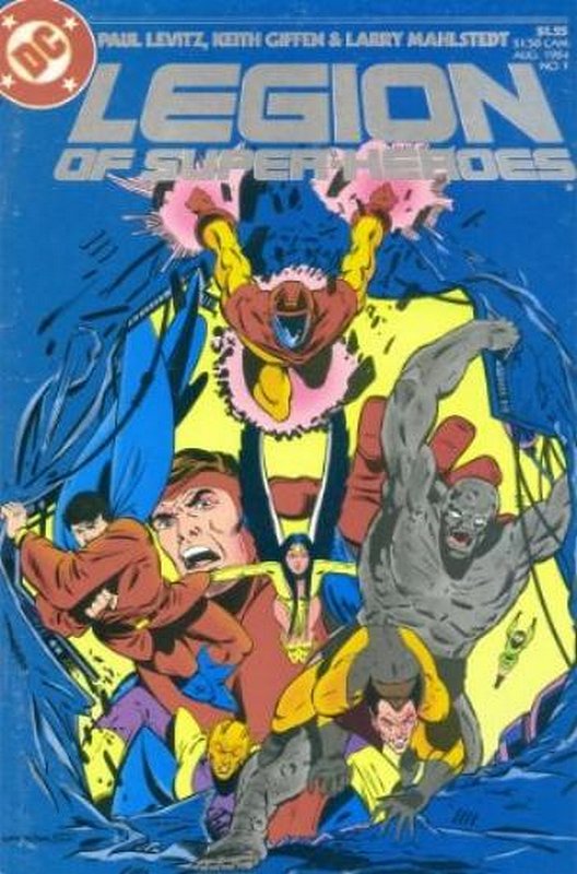 Cover of Legion of Super-Heroes (Vol 2) #1. One of 250,000 Vintage American Comics on sale from Krypton!