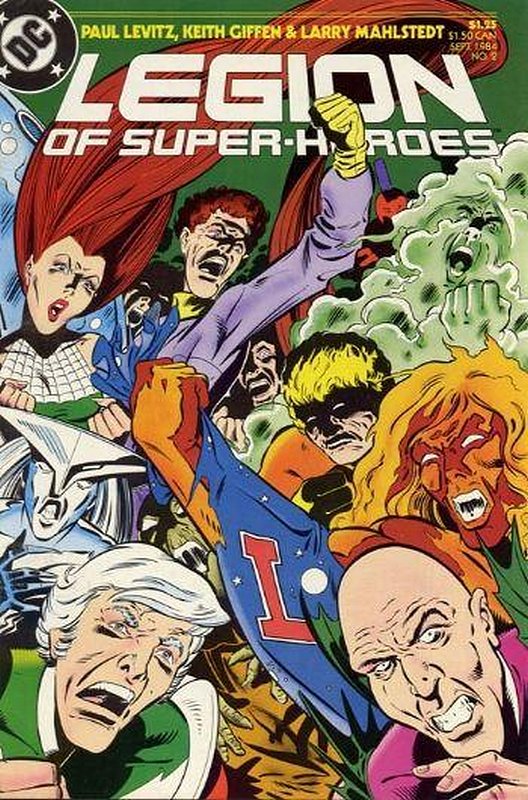 Cover of Legion of Super-Heroes (Vol 2) #2. One of 250,000 Vintage American Comics on sale from Krypton!