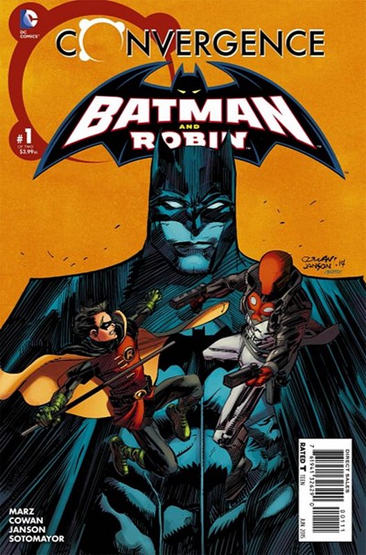 Cover of Convergence: Batman & Robin (2015 Ltd) #1. One of 250,000 Vintage American Comics on sale from Krypton!