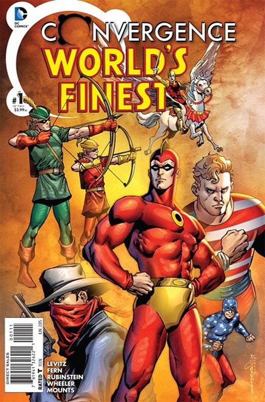 Cover of Convergence: Worlds Finest Comics (2015 Ltd) #1. One of 250,000 Vintage American Comics on sale from Krypton!