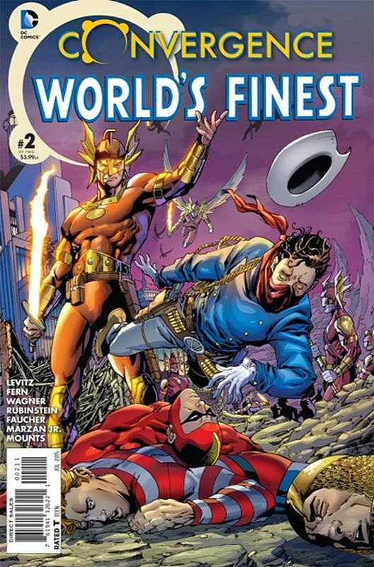 Cover of Convergence: Worlds Finest Comics (2015 Ltd) #2. One of 250,000 Vintage American Comics on sale from Krypton!