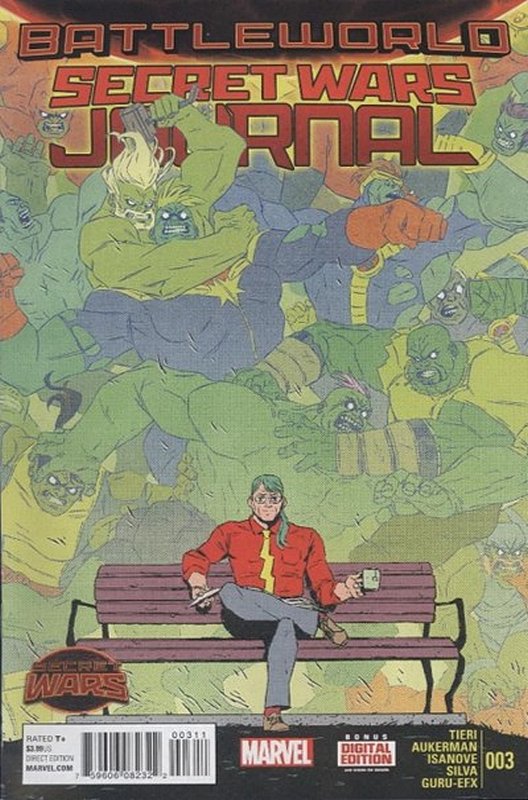 Cover of Secret Wars: Journal (2015 Ltd) #3. One of 250,000 Vintage American Comics on sale from Krypton!