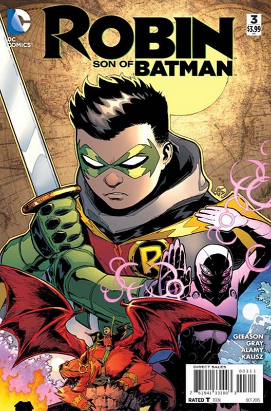 Cover of Robin: Son of Batman (Vol 1) #3. One of 250,000 Vintage American Comics on sale from Krypton!