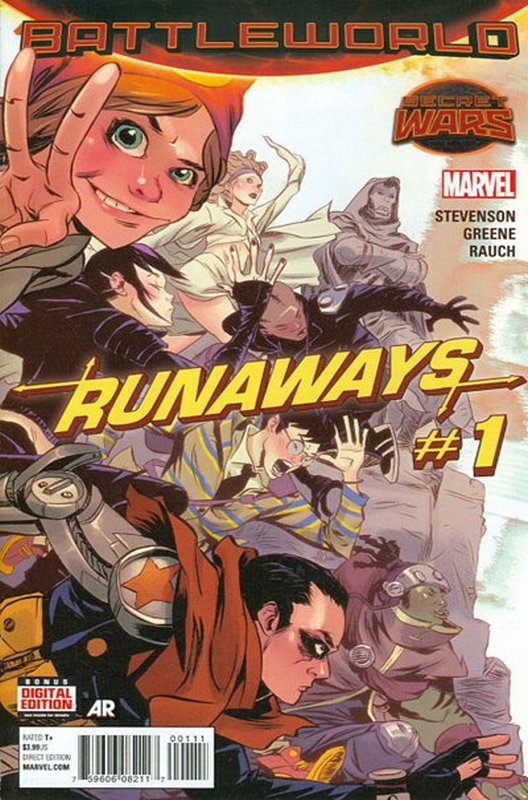 Cover of Runaways (Vol 4) #1. One of 250,000 Vintage American Comics on sale from Krypton!