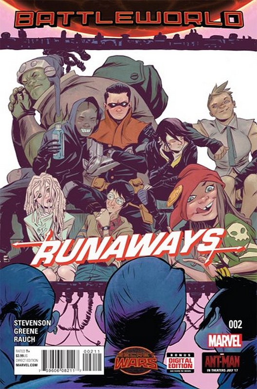 Cover of Runaways (Vol 4) #2. One of 250,000 Vintage American Comics on sale from Krypton!