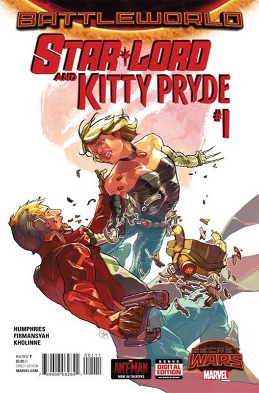 Cover of Starlord & Kitty Pryde (2015 Ltd) #1. One of 250,000 Vintage American Comics on sale from Krypton!