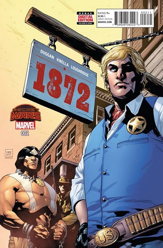 Cover of Marvel: 1872 (2015 Ltd) #2. One of 250,000 Vintage American Comics on sale from Krypton!