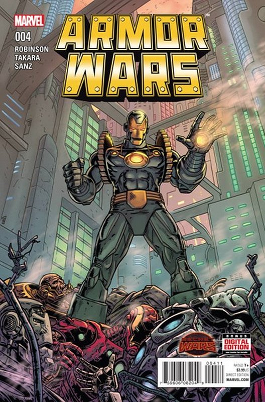 Cover of Armor Wars (2015 Ltd) #4. One of 250,000 Vintage American Comics on sale from Krypton!