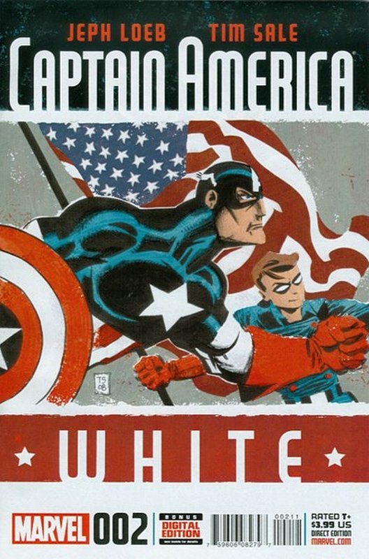 Cover of Captain America: White (2015 Ltd) #2. One of 250,000 Vintage American Comics on sale from Krypton!