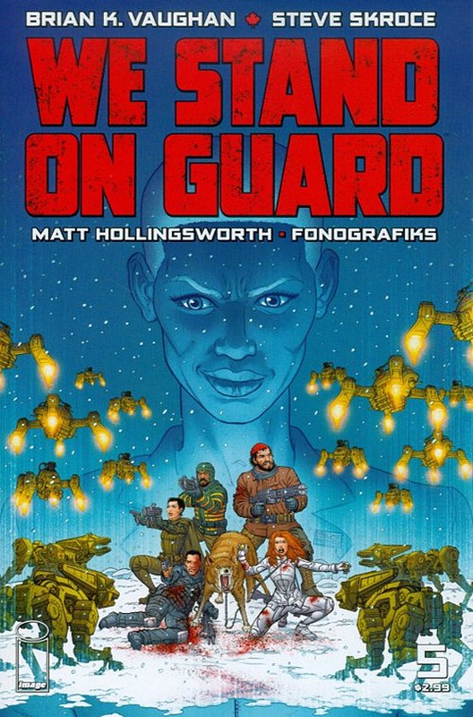 Cover of We Stand on Guard (Vol 1) #5. One of 250,000 Vintage American Comics on sale from Krypton!