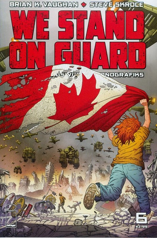 Cover of We Stand on Guard (Vol 1) #6. One of 250,000 Vintage American Comics on sale from Krypton!