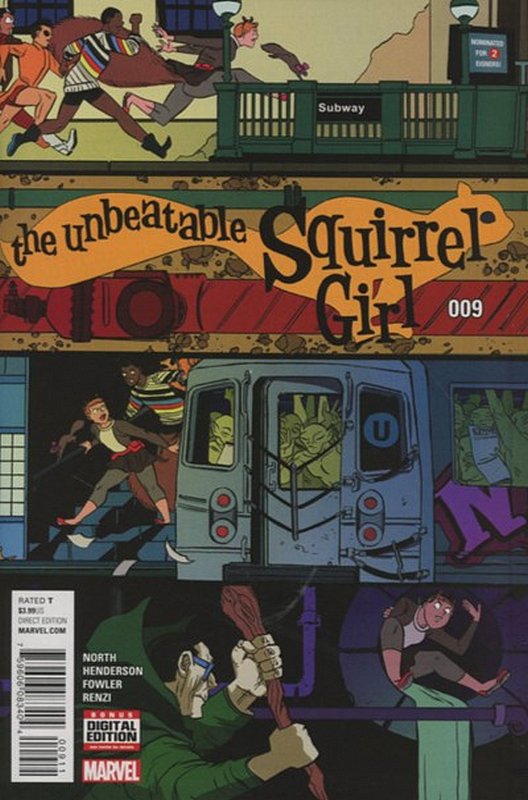Cover of Unbeatable Squirrel Girl (Vol 2) #9. One of 250,000 Vintage American Comics on sale from Krypton!