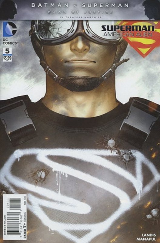 Cover of Superman: American Alien (2015 Ltd) #5. One of 250,000 Vintage American Comics on sale from Krypton!