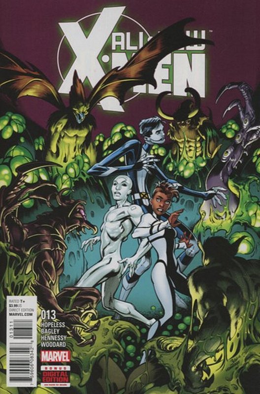 Cover of X-men (Vol 2) The All New #13. One of 250,000 Vintage American Comics on sale from Krypton!