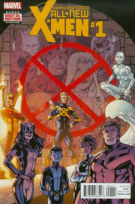 Cover of X-men (Vol 2) The All New #1. One of 250,000 Vintage American Comics on sale from Krypton!