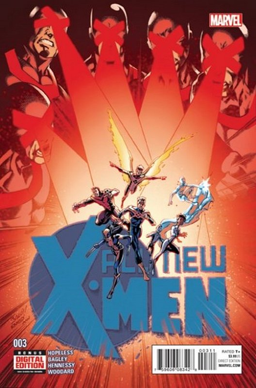 Cover of X-men (Vol 2) The All New #3. One of 250,000 Vintage American Comics on sale from Krypton!