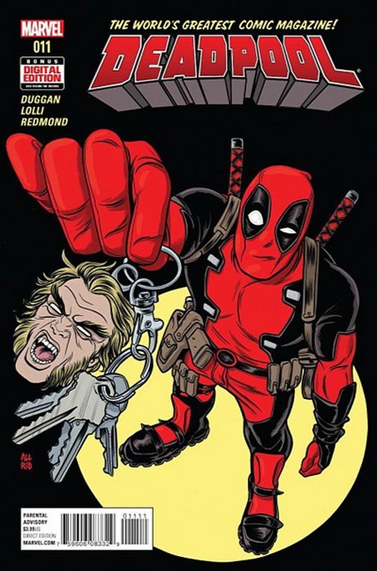 Cover of Deadpool (Vol 4) #11. One of 250,000 Vintage American Comics on sale from Krypton!