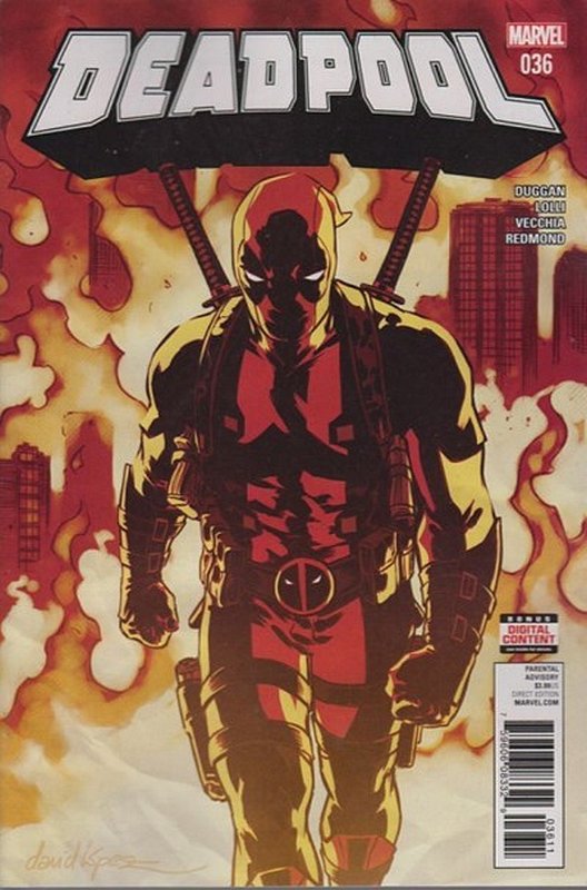 Cover of Deadpool (Vol 4) #36. One of 250,000 Vintage American Comics on sale from Krypton!