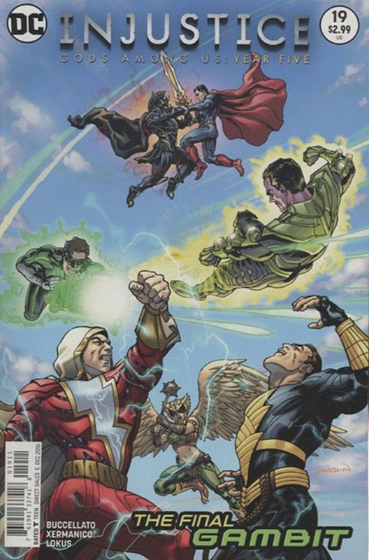 Cover of Injustice: Gods Among Us - Year Five #19. One of 250,000 Vintage American Comics on sale from Krypton!