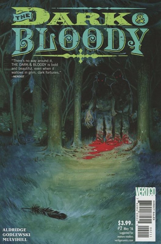 Cover of Dark & Bloody (2016 Ltd) #2. One of 250,000 Vintage American Comics on sale from Krypton!