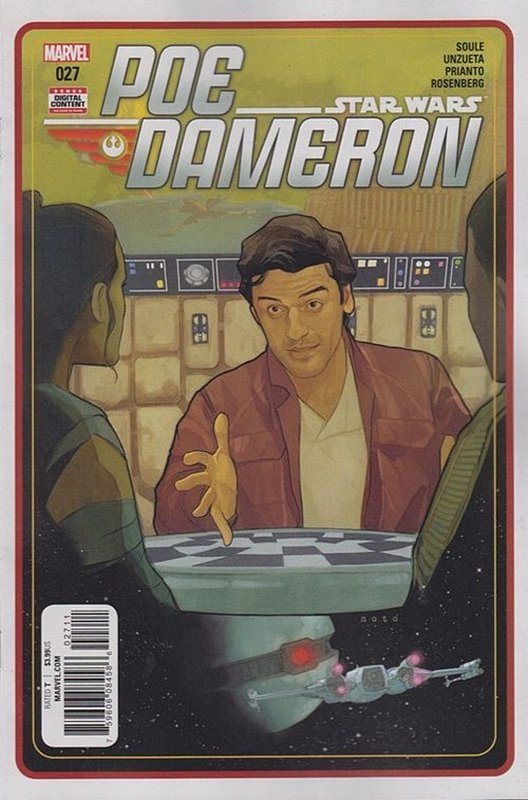 Cover of Star Wars: Poe Dameron #27. One of 250,000 Vintage American Comics on sale from Krypton!