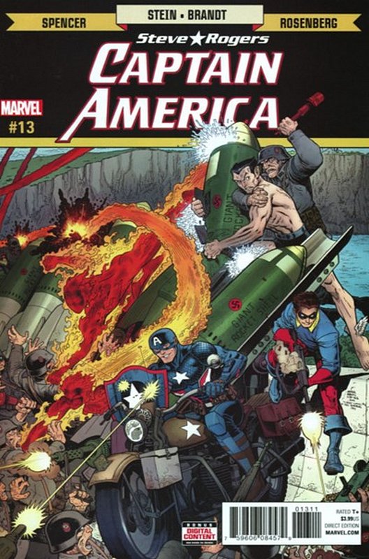 Cover of Captain America: Steve Rogers (Vol 1) #13. One of 250,000 Vintage American Comics on sale from Krypton!