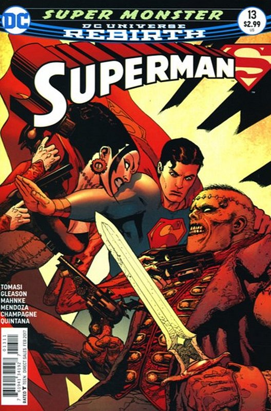Cover of Superman (Vol 5) #13. One of 250,000 Vintage American Comics on sale from Krypton!