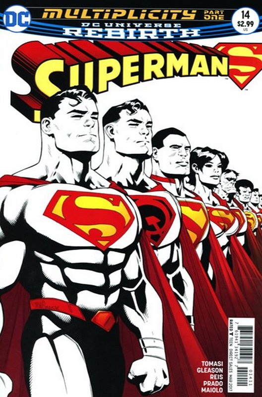 Cover of Superman (Vol 5) #14. One of 250,000 Vintage American Comics on sale from Krypton!