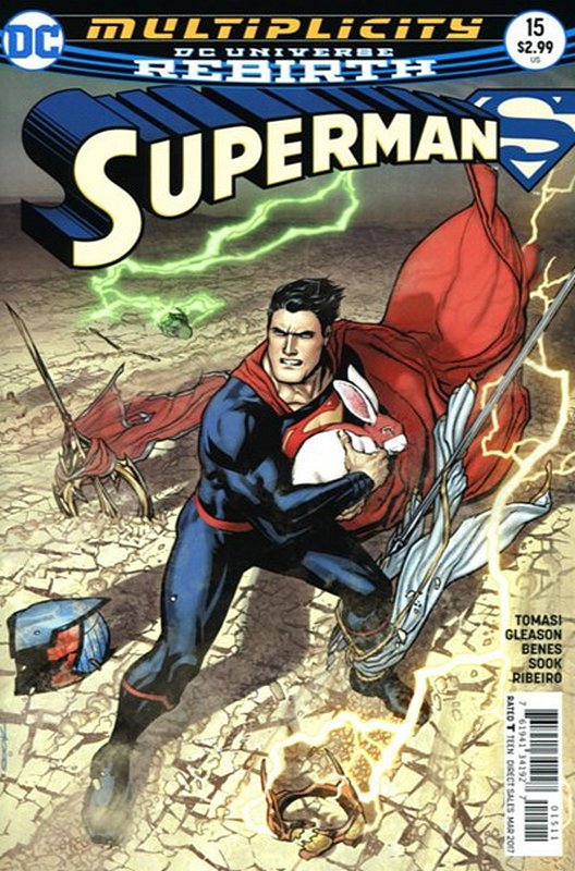 Cover of Superman (Vol 5) #15. One of 250,000 Vintage American Comics on sale from Krypton!