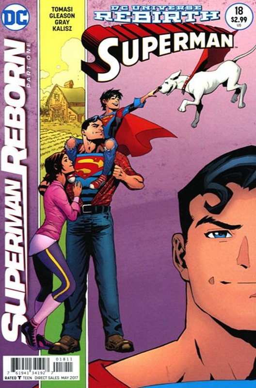 Cover of Superman (Vol 5) #18. One of 250,000 Vintage American Comics on sale from Krypton!