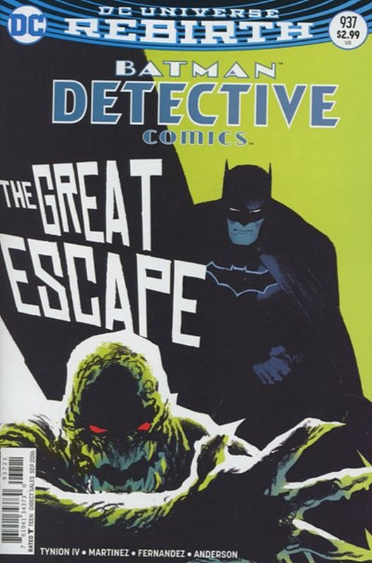 Cover of Detective Comics (Vol 3) #937. One of 250,000 Vintage American Comics on sale from Krypton!