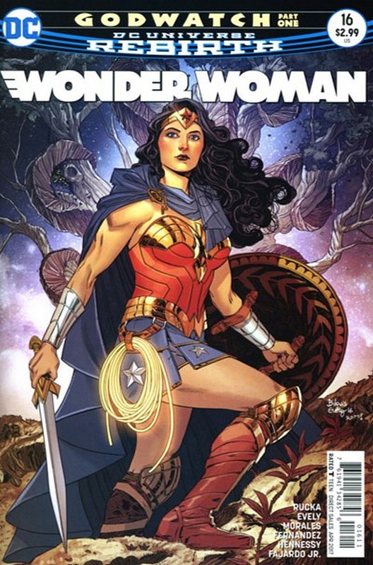 Cover of Wonder Woman (Vol 5) #16. One of 250,000 Vintage American Comics on sale from Krypton!