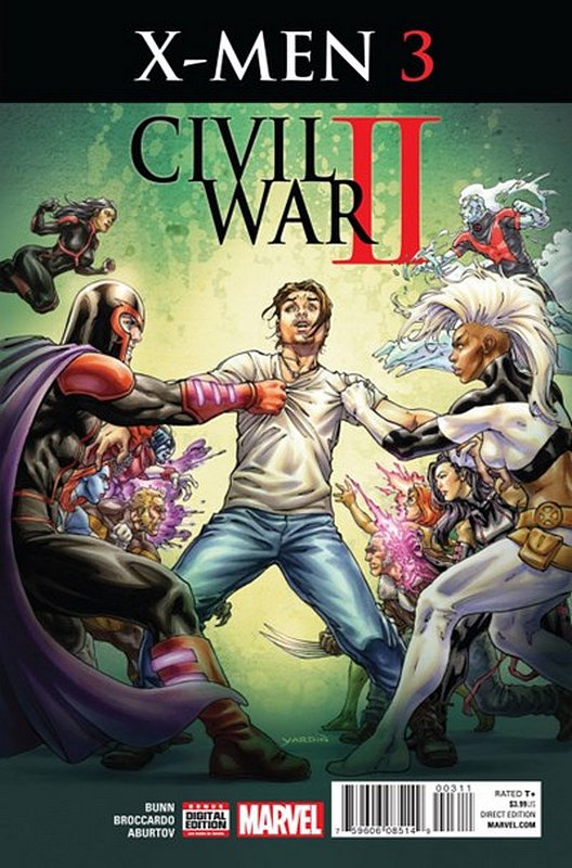 Cover of Civil War II X-Men (2016 Ltd) #3. One of 250,000 Vintage American Comics on sale from Krypton!