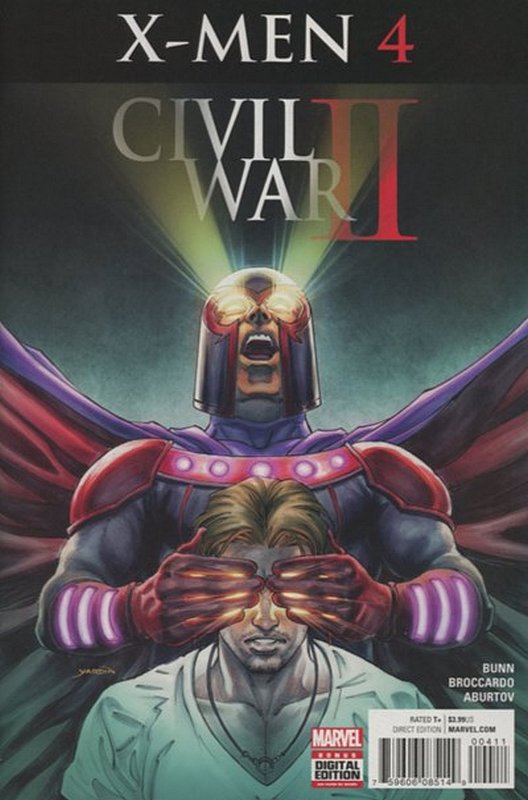 Cover of Civil War II X-Men (2016 Ltd) #4. One of 250,000 Vintage American Comics on sale from Krypton!