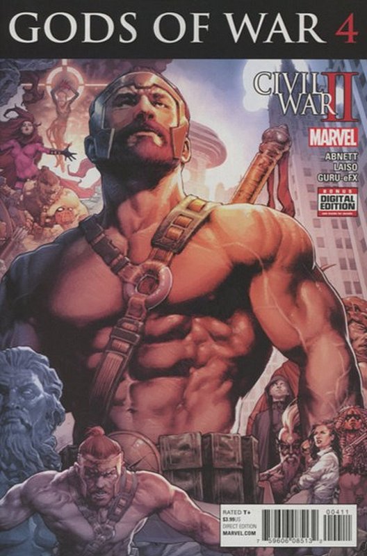 Cover of Civil War II Gods of War (2016 Ltd) #4. One of 250,000 Vintage American Comics on sale from Krypton!