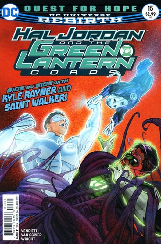 Cover of Hal Jordan & GL Corps (Vol 1) #15. One of 250,000 Vintage American Comics on sale from Krypton!