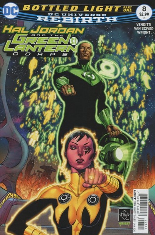 Cover of Hal Jordan & GL Corps (Vol 1) #8. One of 250,000 Vintage American Comics on sale from Krypton!
