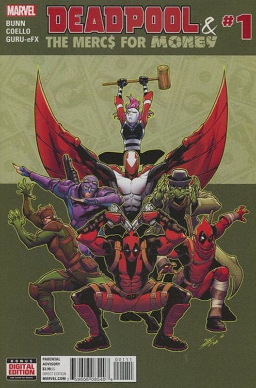 Cover of Deadpool & Mercs for Money (Vol 1) #1. One of 250,000 Vintage American Comics on sale from Krypton!