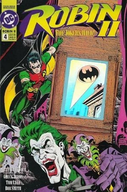 Cover of Robin II: Jokers Wild #4. One of 250,000 Vintage American Comics on sale from Krypton!