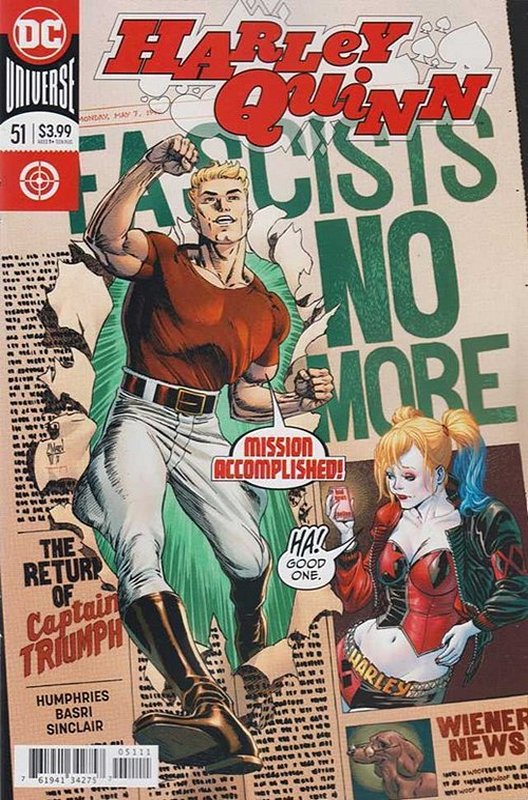 Cover of Harley Quinn (Vol 3) #51. One of 250,000 Vintage American Comics on sale from Krypton!