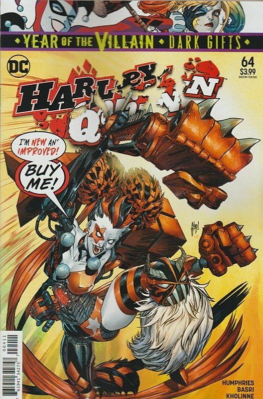 Cover of Harley Quinn (Vol 3) #64. One of 250,000 Vintage American Comics on sale from Krypton!