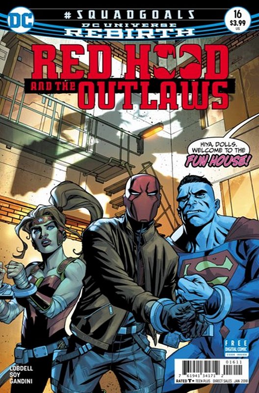 Cover of Red Hood & The Outlaws (Vol 2) #16. One of 250,000 Vintage American Comics on sale from Krypton!