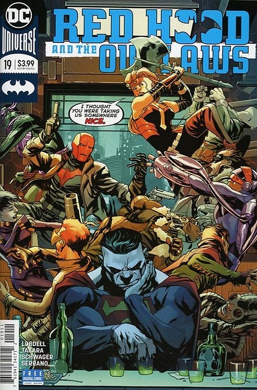 Cover of Red Hood & The Outlaws (Vol 2) #19. One of 250,000 Vintage American Comics on sale from Krypton!