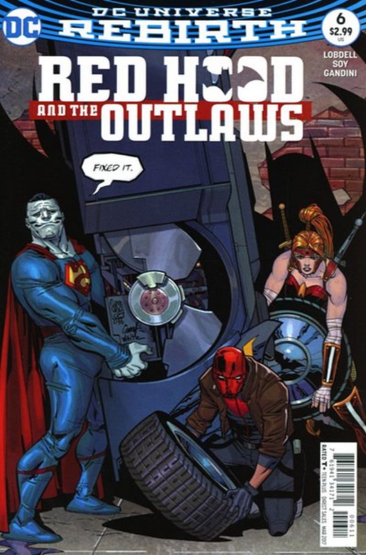 Cover of Red Hood & The Outlaws (Vol 2) #6. One of 250,000 Vintage American Comics on sale from Krypton!