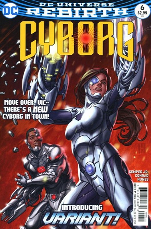 Cover of Cyborg (Vol 2) #6. One of 250,000 Vintage American Comics on sale from Krypton!
