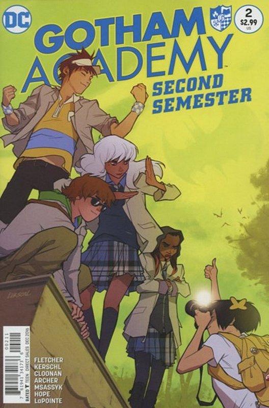 Cover of Gotham Academy: Second Semester #2. One of 250,000 Vintage American Comics on sale from Krypton!